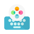 Fleksy fast emoji keyboard app Mod APK icon