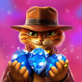 Indy Cat: Match 3 Adventure Mod APK icon