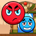 Red and Blue: Twin Color Ball icon