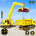 Crusher Crane Excavator Sim Mod APK icon