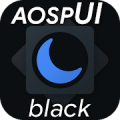 aospUI Black, Substratum theme Mod APK icon