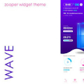 Wave Zooper Widget Theme Mod APK icon