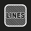Lines Square - White Icon Pack Mod APK icon