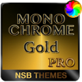 MonoChrome Gold Pro - Theme fo Mod APK icon