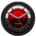 SHOGUN red Designer Clock Widg Mod APK icon