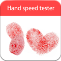 Hand speed tester icon