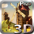 Paper Windmills 3D Pro lwp icon