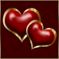 Heart Valentine Go SMS theme Mod APK icon