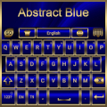 Abstract Blue Go Keyboard them icon