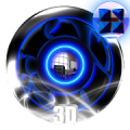 Twister Blue Iconpack & Next Mod APK icon