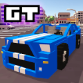 Blocky Car Racer - racing game Mod APK icon