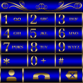 Abctract Blue Dialer theme Mod APK icon