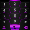 THEME DARKCITY PURPLE EXDIALER Mod APK icon