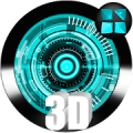 Cyan Krome iconpack Next Theme icon