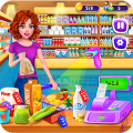 Girl Cashier -Grocery Shopping Mod APK icon