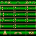 Abstract Emerald Dialer theme Mod APK icon