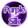 Poweramp Purple Silk Skin Mod APK icon