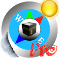 Qibla direction & prayer times Mod APK icon