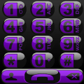 THEME FUTURA PURPLE EXDIALER Mod APK icon