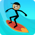 Stickman Surfer Mod APK icon