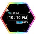 [Pro] Neon Clock Mod APK icon