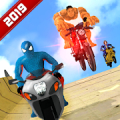 Super Hero Bike Mega Ramp 3 Mod APK icon