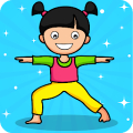 Yoga for Kids & Family fitness Mod APK icon