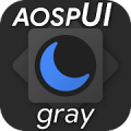 aospUI Gray, Substratum Dark t Mod APK icon