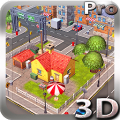 Cartoon City 3D live wallpaper icon