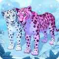 Snow Leopard Family Sim Online‏ icon