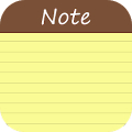 Notes - Notepad, Note taking icon