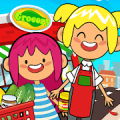 My Pretend Grocery Store Games Mod APK icon