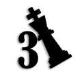 3 move checkmate chess puzzles icon