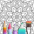 Mandala Coloring Book Mod APK icon