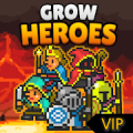 Grow Heroes VIP - Idle Rpg мод APK icon