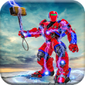 Hammer Police Robot War Games icon