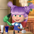 Masha and the Bear: Salon Game Mod APK icon