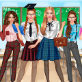 College Student Girl Dress Up Mod APK icon