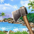 Woodcraft Island Survival Game Mod APK icon