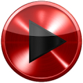 Poweramp skin red metal Mod APK icon