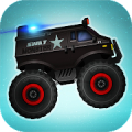 Monster Truck Kids 4: Police Racing Mod APK icon