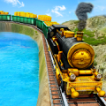 Gold Transport City Train Game Mod APK icon