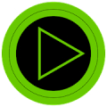 Poweramp skin TRON GREEN Mod APK icon