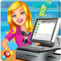 Supermarket Cash Register Sim: Manager & Cashier icon