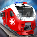 Ambulance Driving Game: Patient Delivery Train Sim Mod APK icon