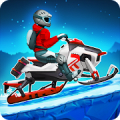 Winter Sports Game: Risky Road Snowmobile Race icon