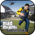 Mad Miami Gangster Town Big Sandbox Mod APK icon