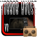 Horror House for cardboard icon