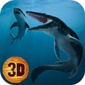 Megalodon vs Dino: Sea Monsters Battle APK Mod APK icon