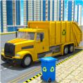 Garbage Truck Simulator City Cleaner Mod APK icon